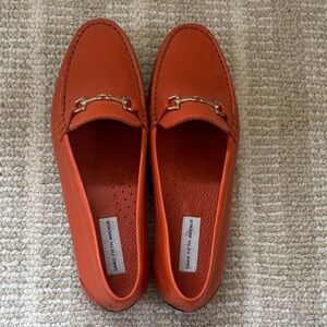 Saks Fifth Avenue Women’s Bold Orange Diving Loafers